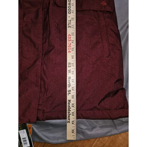 NWT Legendary Whitetails Women's Anchorage Parka Winter Coat Hooded Burgandy Lg - Picture 12 of 15